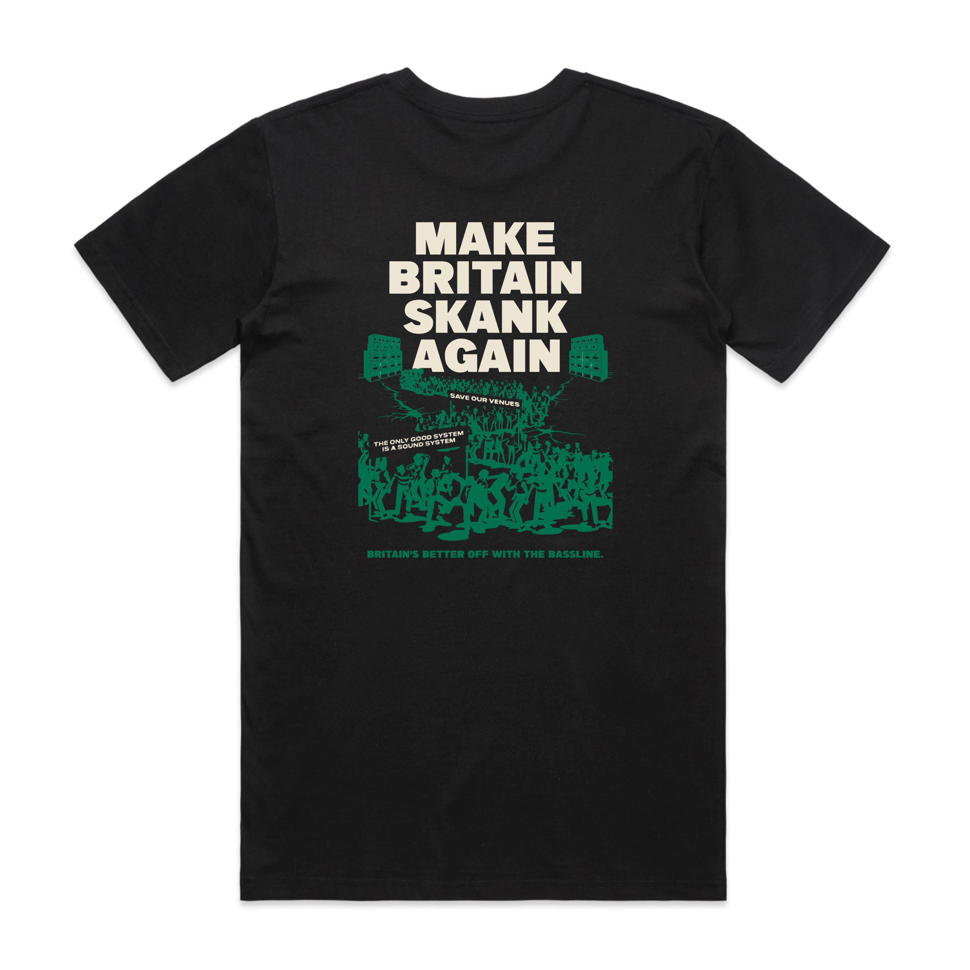 Our Yard - Make Britain Skank Again (Black T-Shirt)