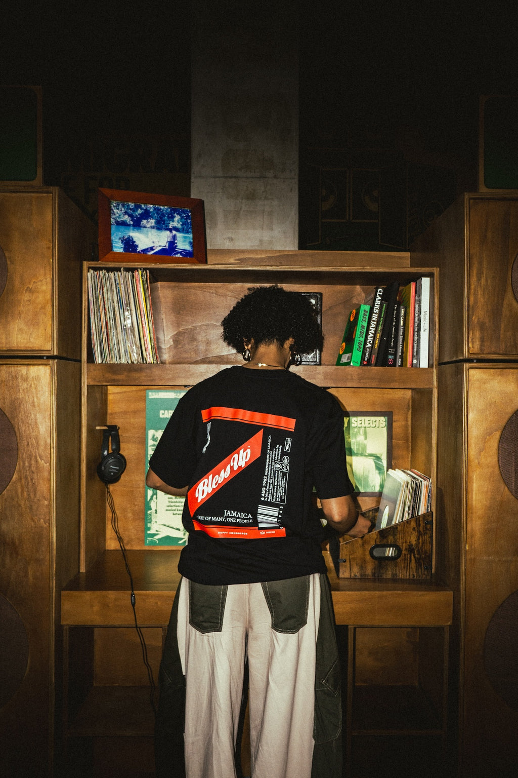 Mimm x ABD - Bless Up (Black T-Shirt)