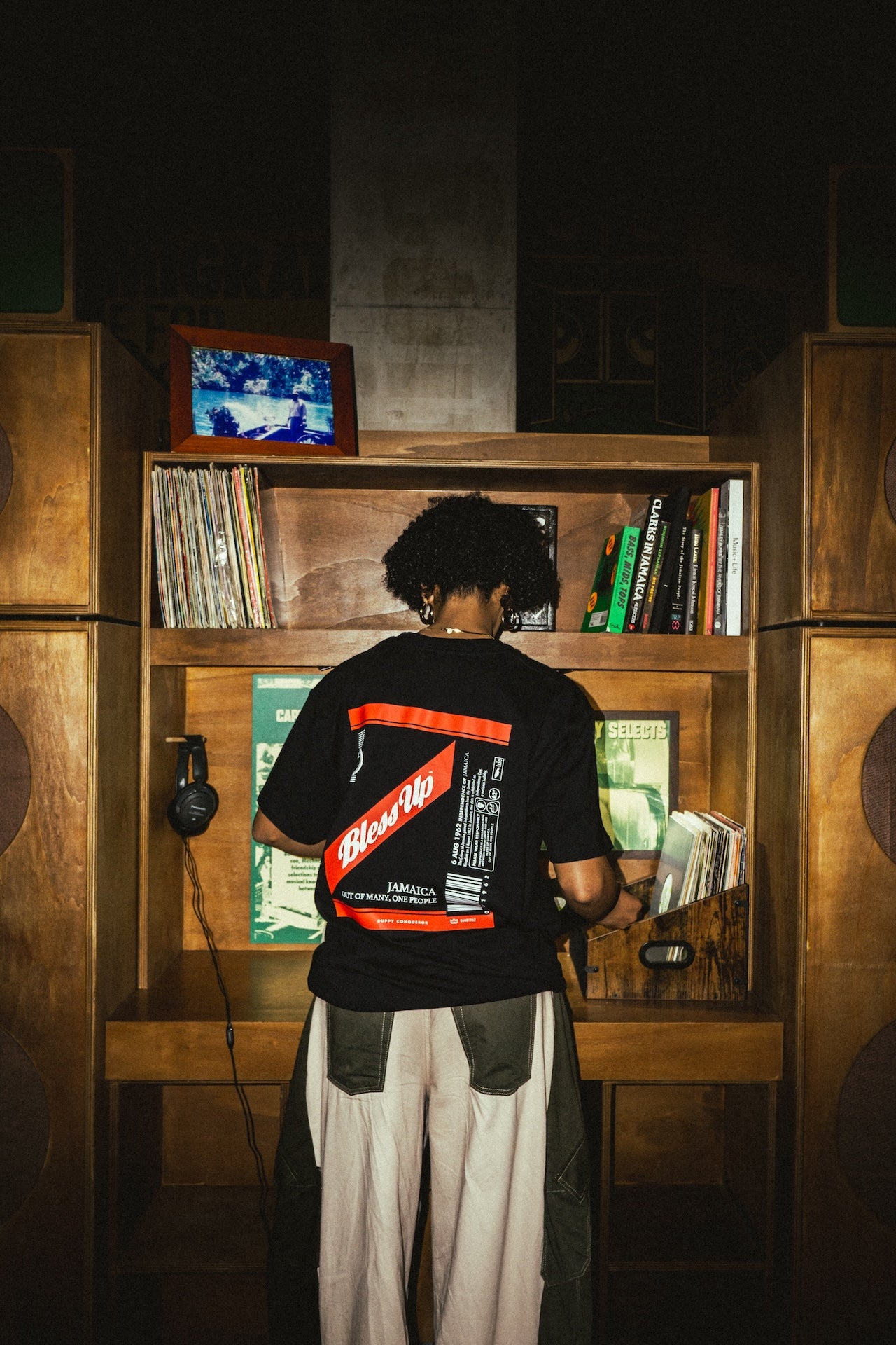 Mimm x ABD - Bless Up (Black T-Shirt)