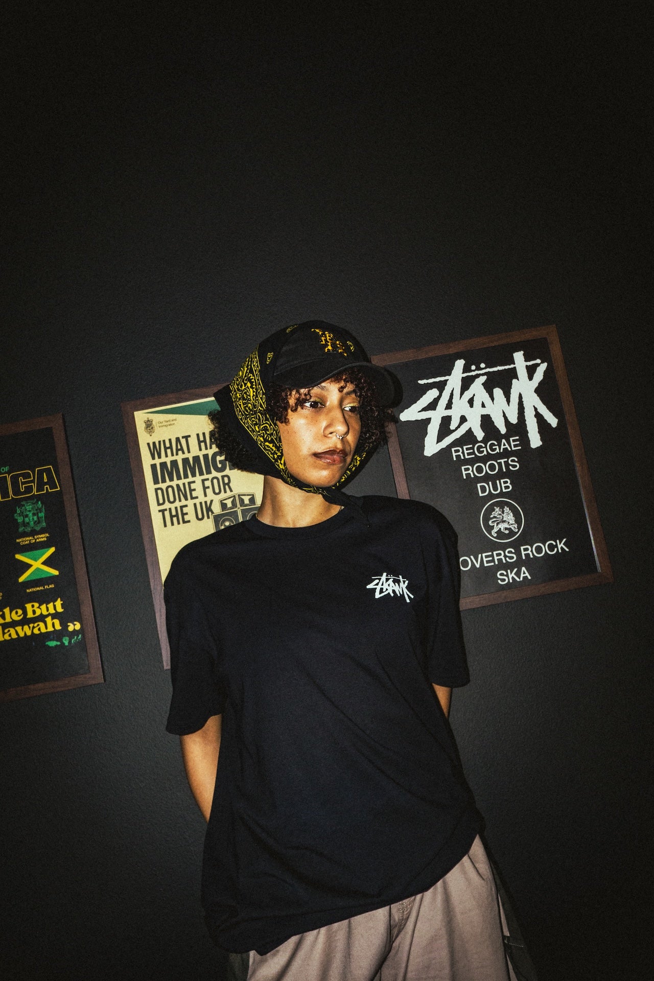 Mimm x ABD - Skank (Black T-Shirt)