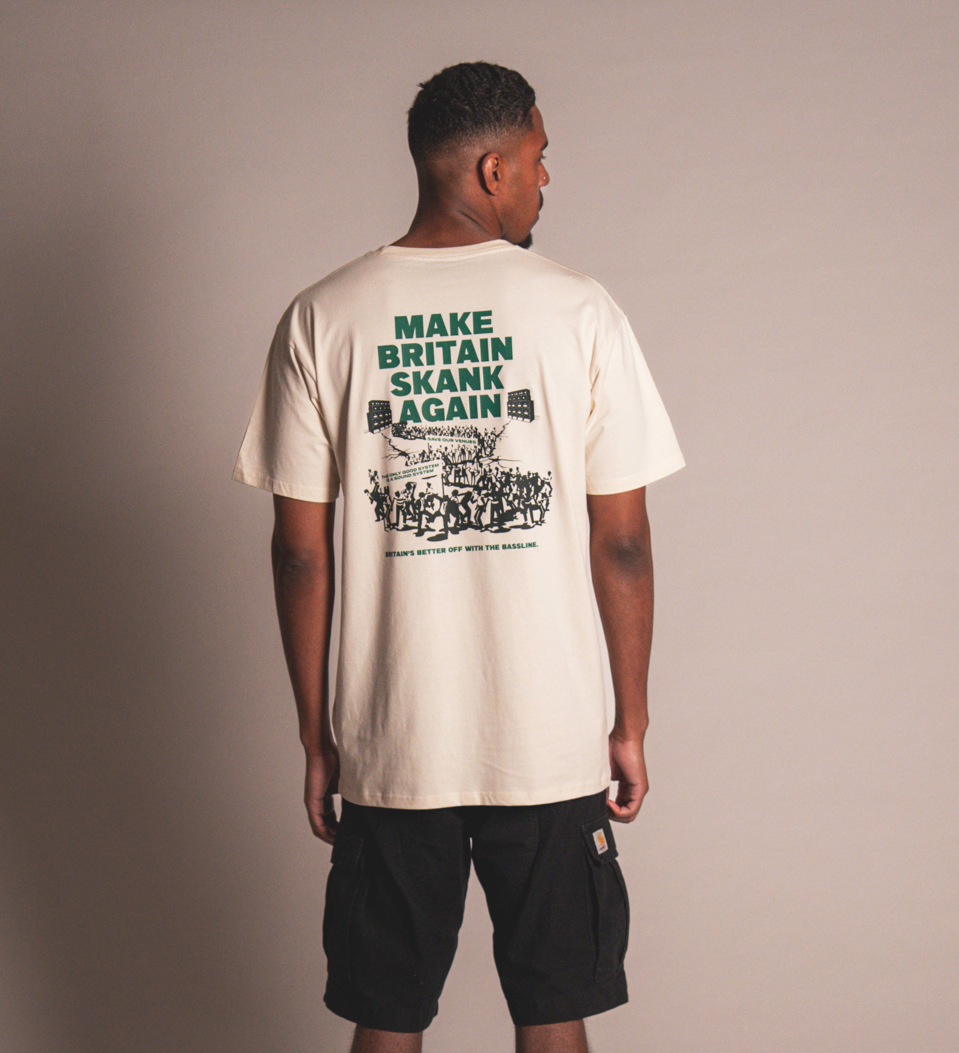 Our Yard - Make Britain Skank Again (Ecru T-Shirt)