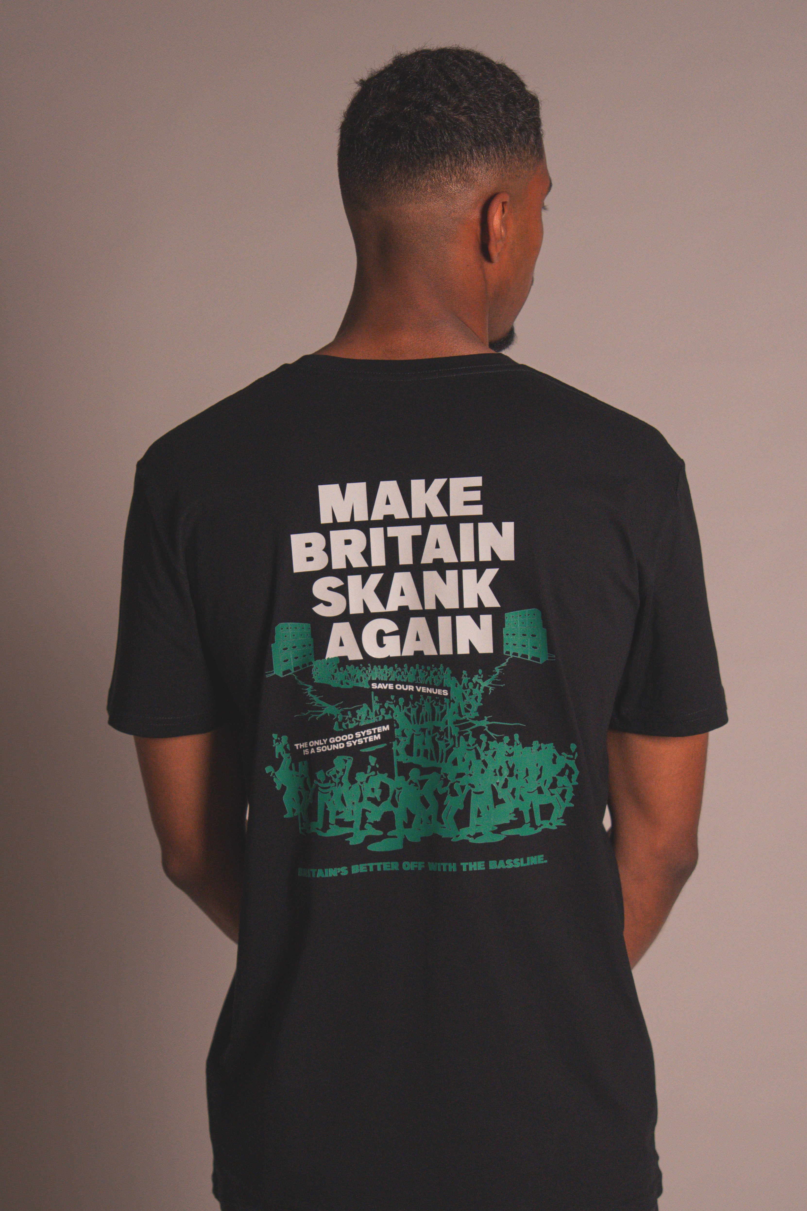 Our Yard - Make Britain Skank Again (Black T-Shirt)