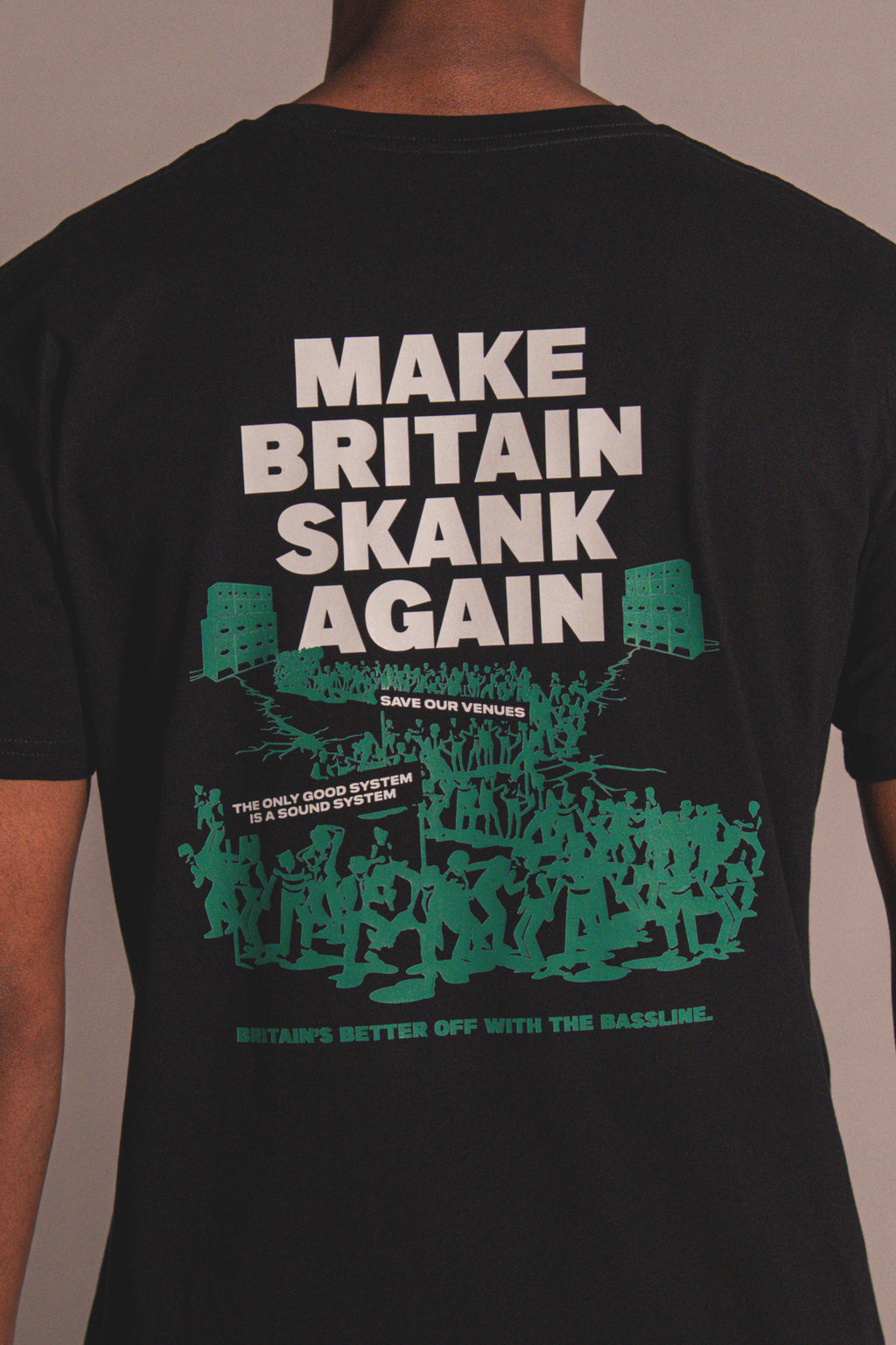 Our Yard - Make Britain Skank Again (Black T-Shirt)