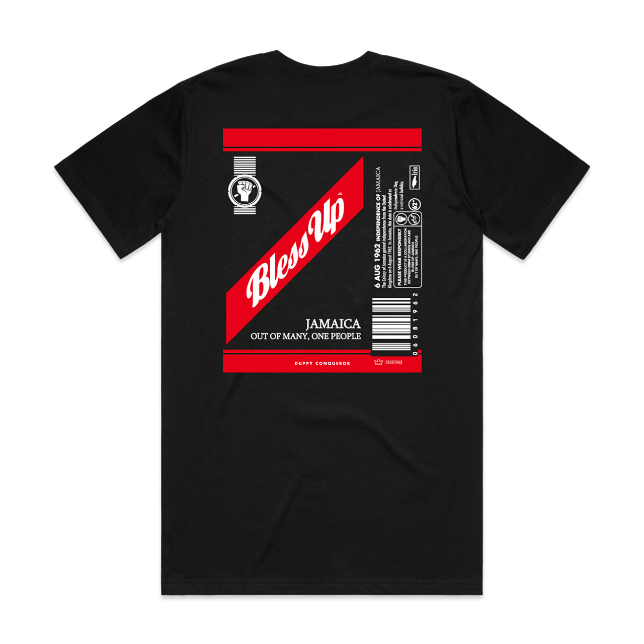 Mimm x ABD - Bless Up (Black T-Shirt)