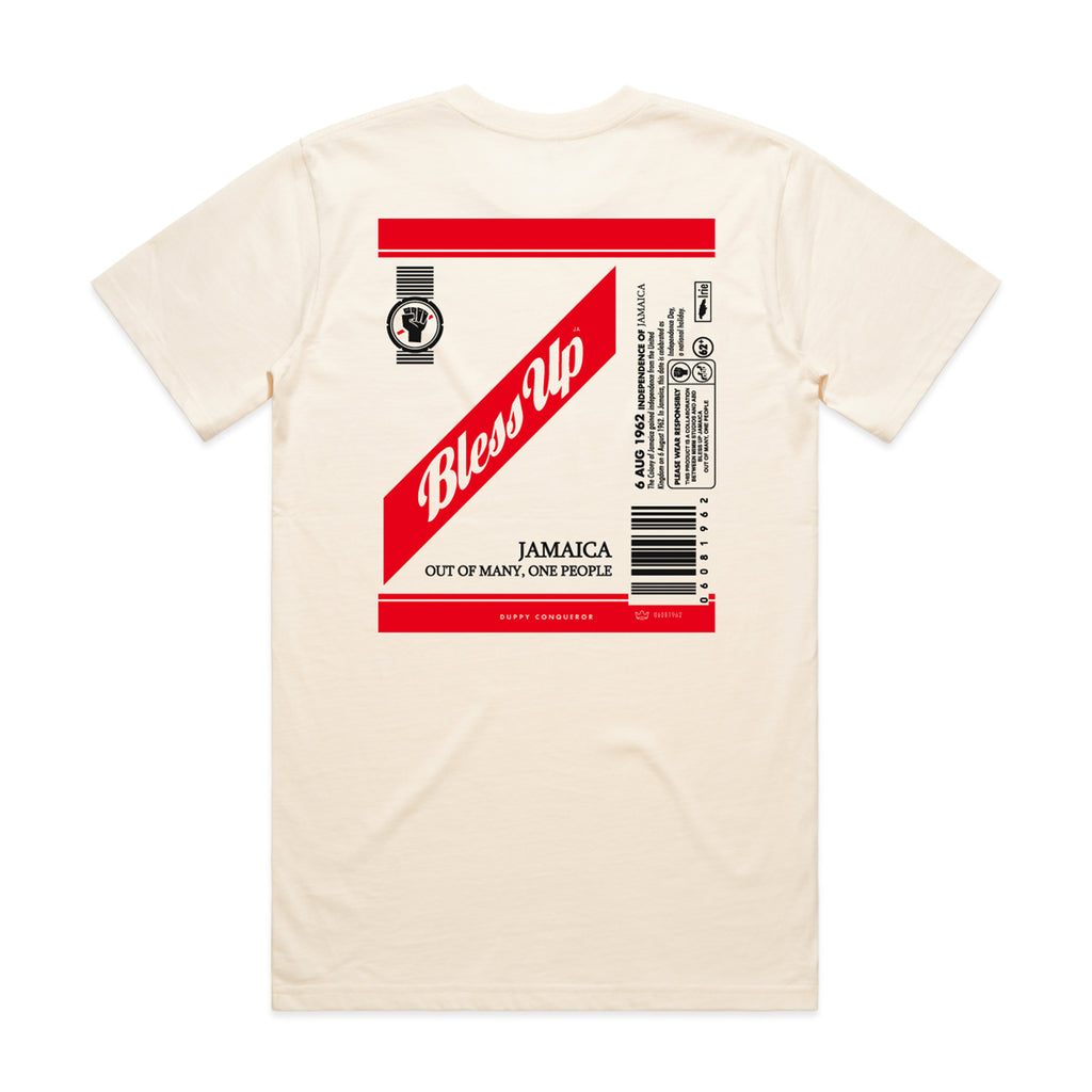 Mimm x ABD - Bless Up (Ecru T-Shirt)